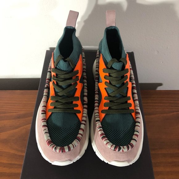 Rare Valentino Garavani Heroes Tribe Moccasin Sneakers Size 44 (11) - Picture 2 of 12